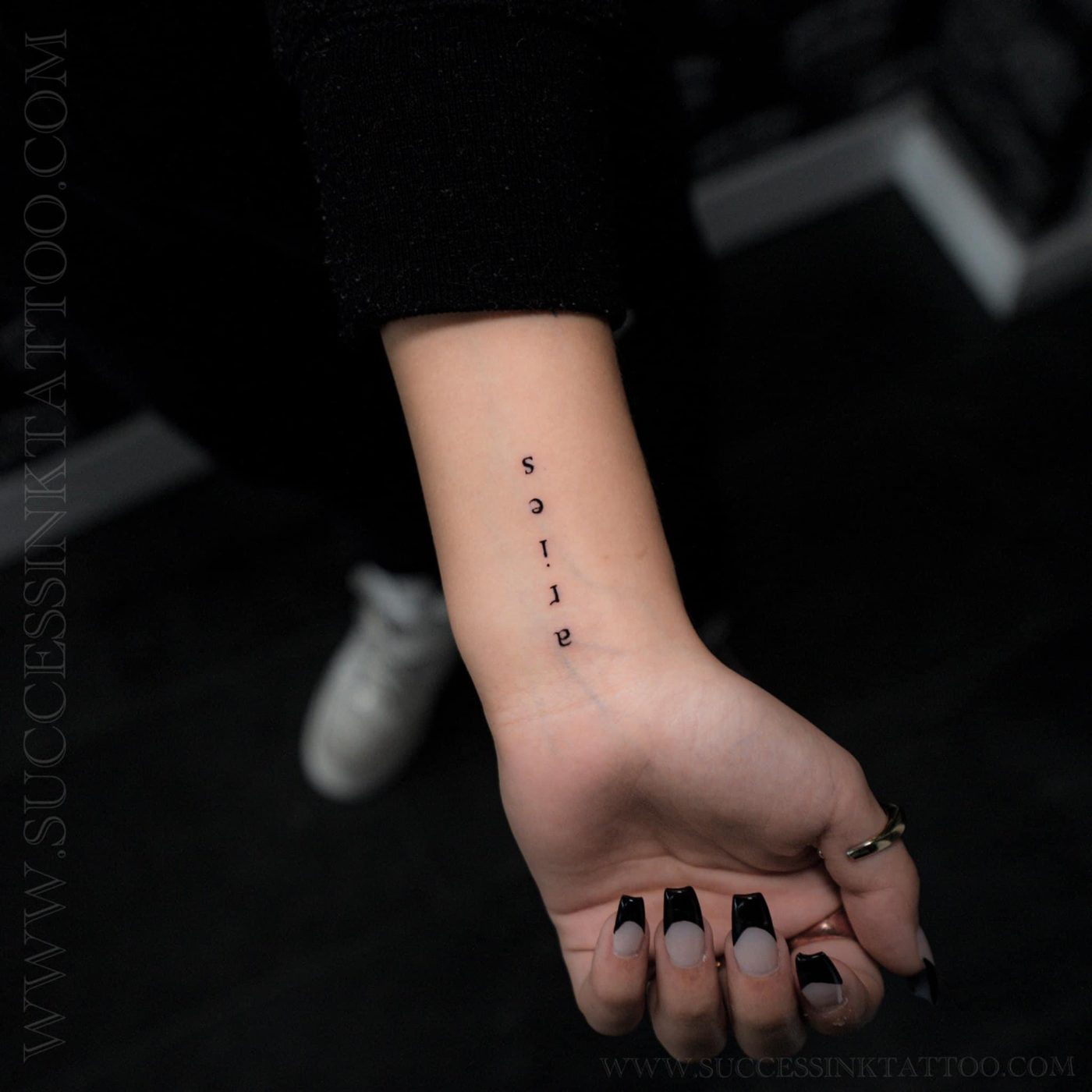 Tattoo work — Lettering