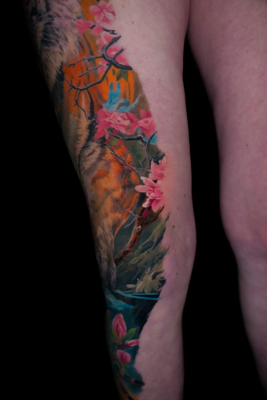 Tattoo work — Colour