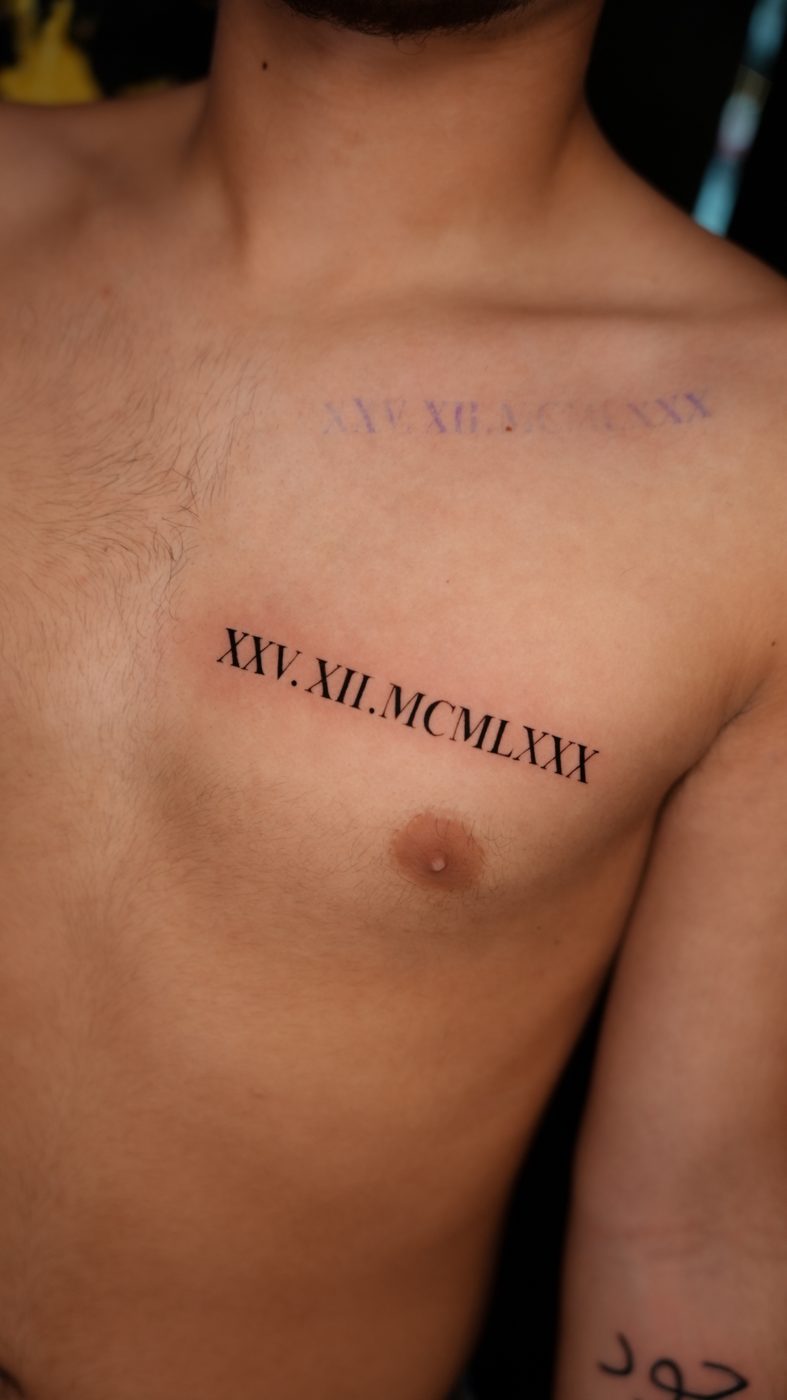 Tattoo work — Lettering