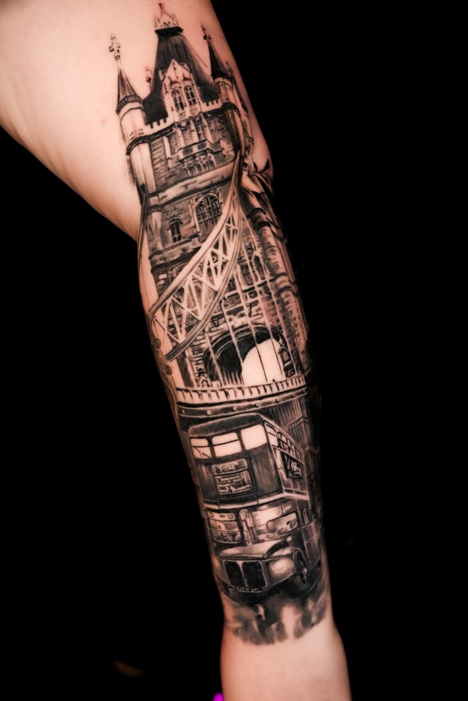 Tattoo work — Black & Grey
