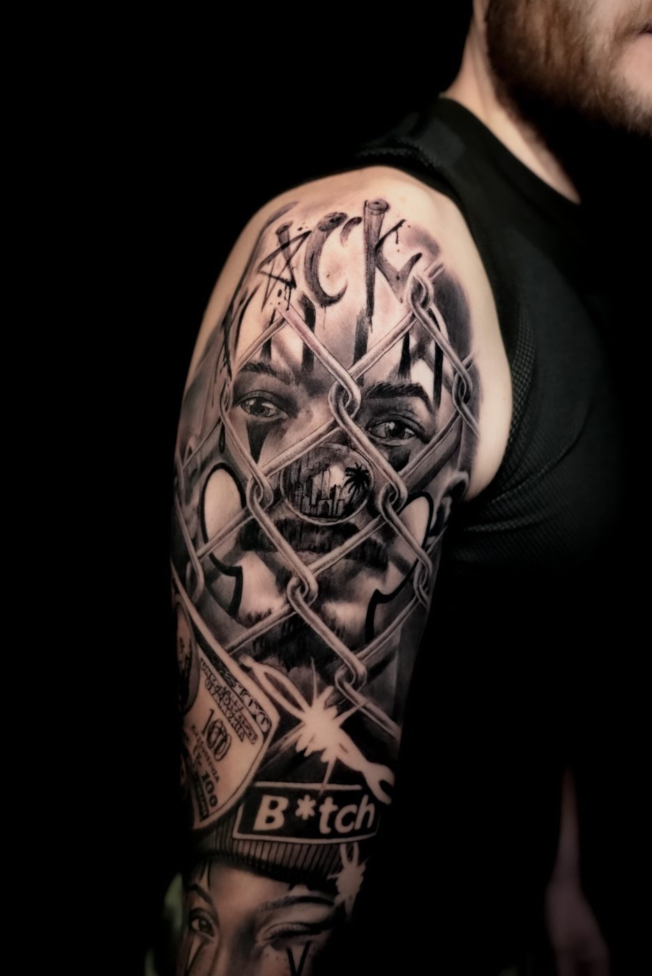 Tattoo work — Portrait