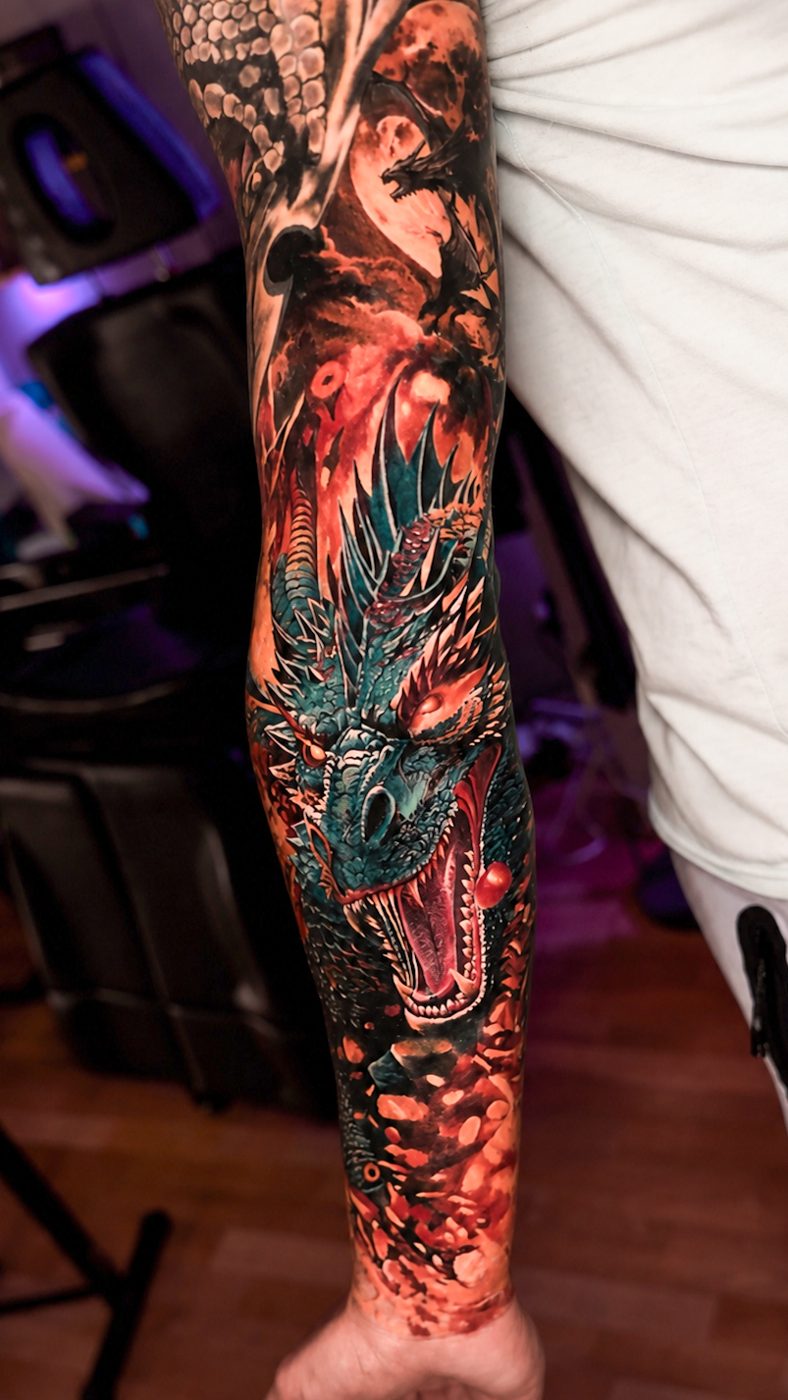 Tattoo work — Realistic