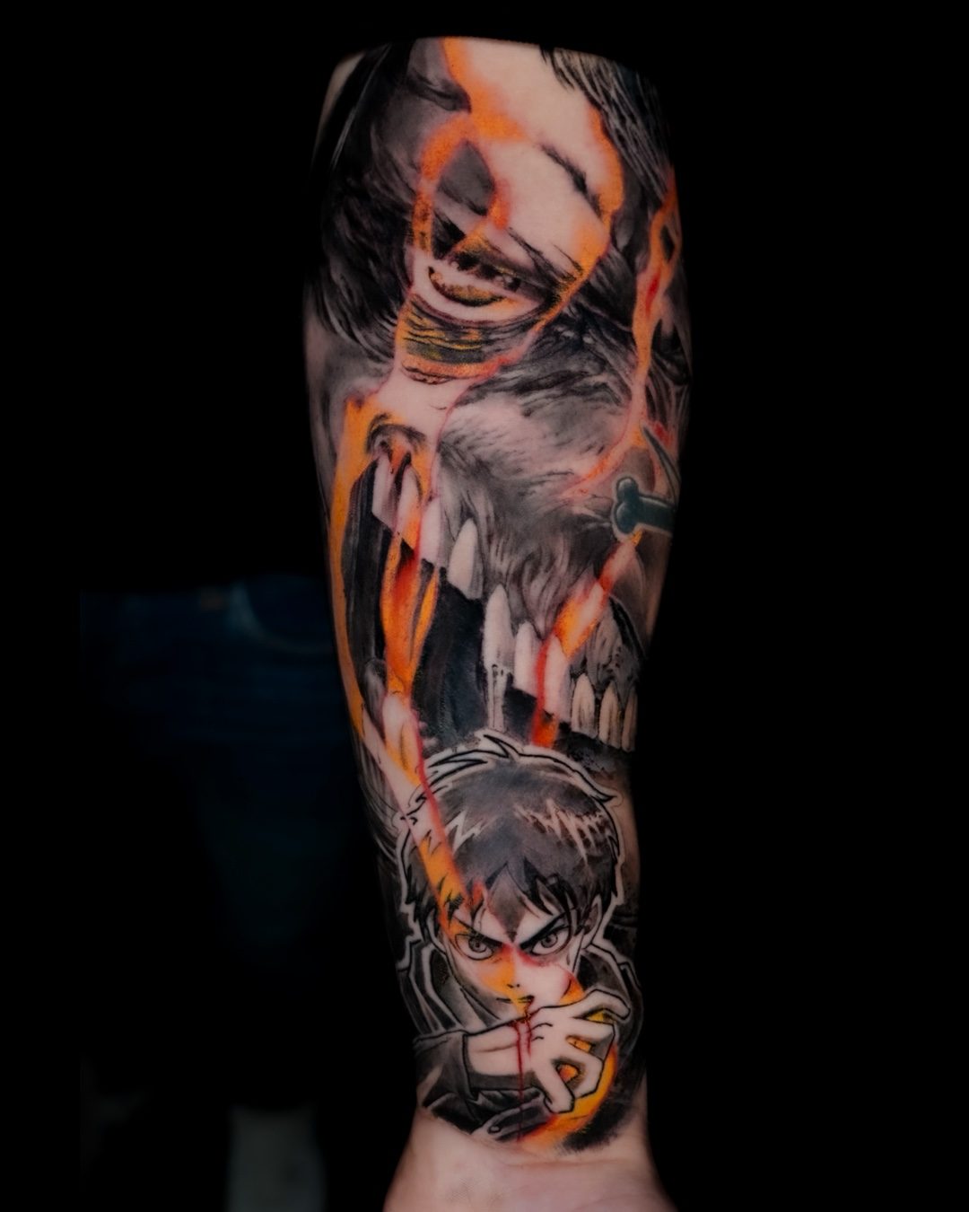 Tattoo work — Anime