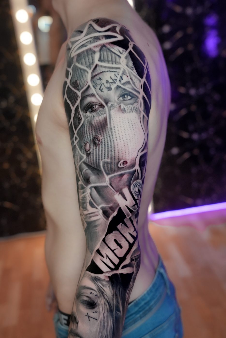 Tattoo work — Black & Grey