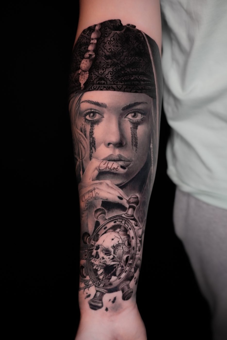 Tattoo work — Black & Grey
