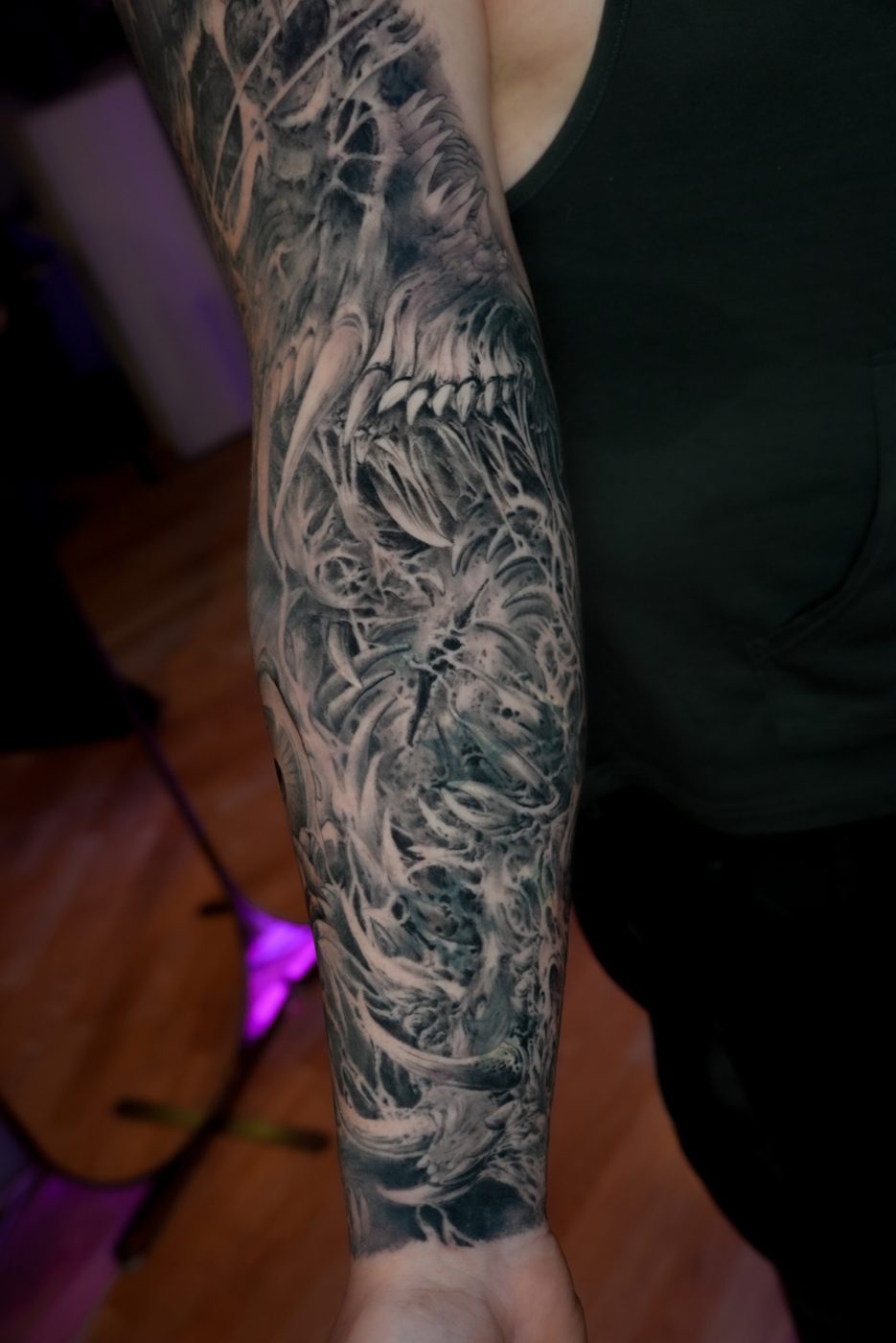 Tattoo work — Black & Grey