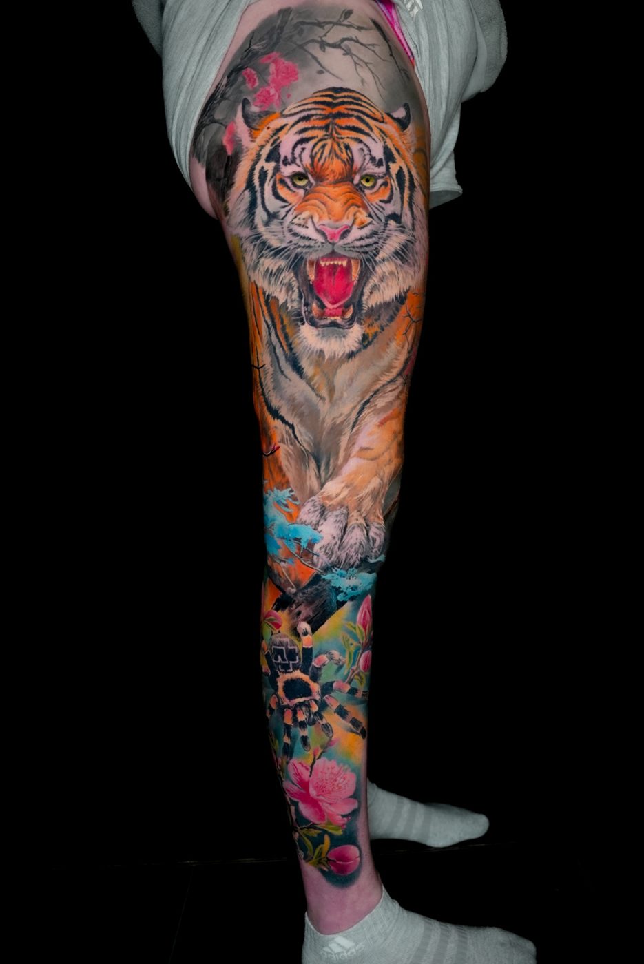 Tattoo work — Colour