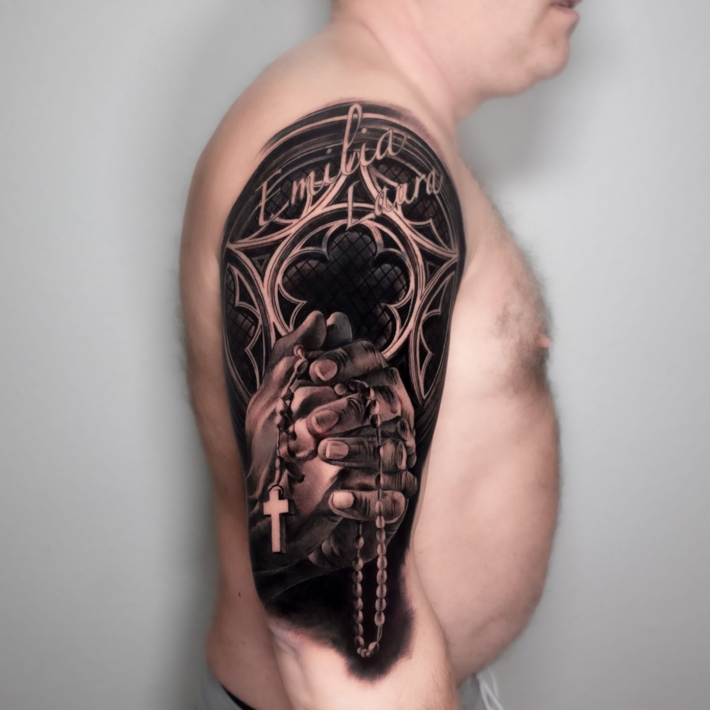 Tattoo work — Cover-up