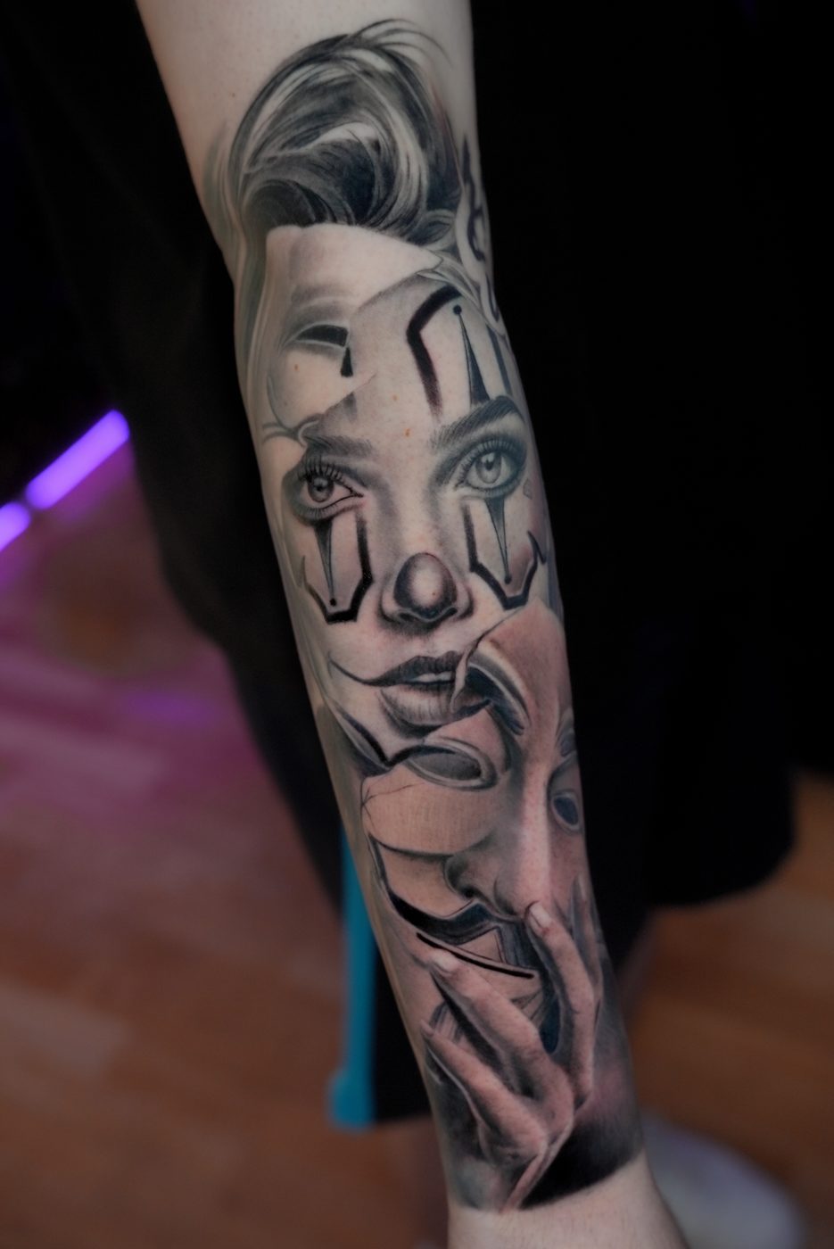 Tattoo work — Black & Grey