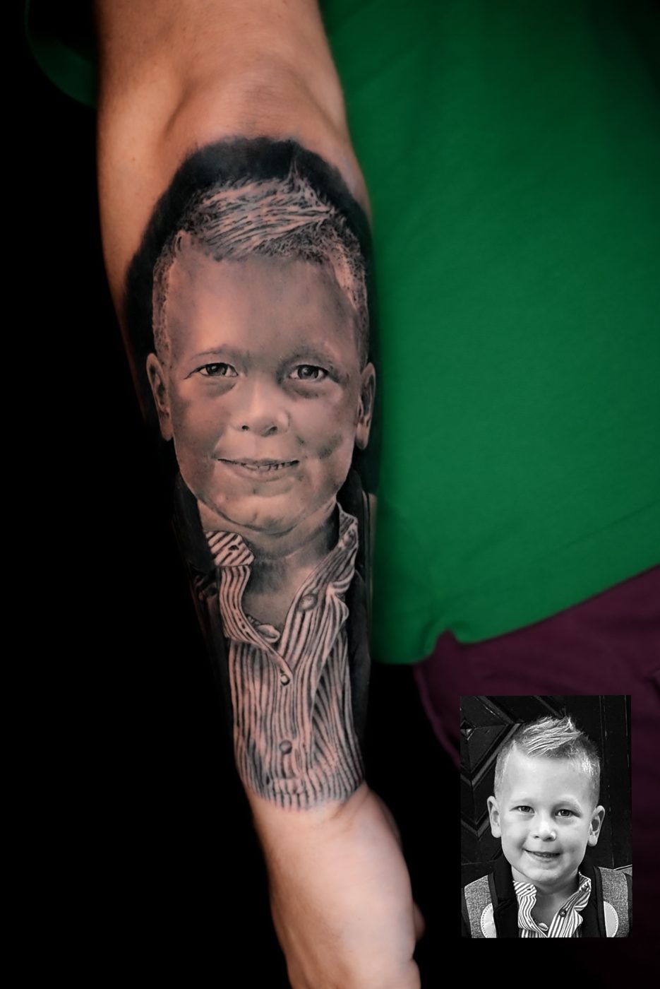 Tattoo work — Portrait
