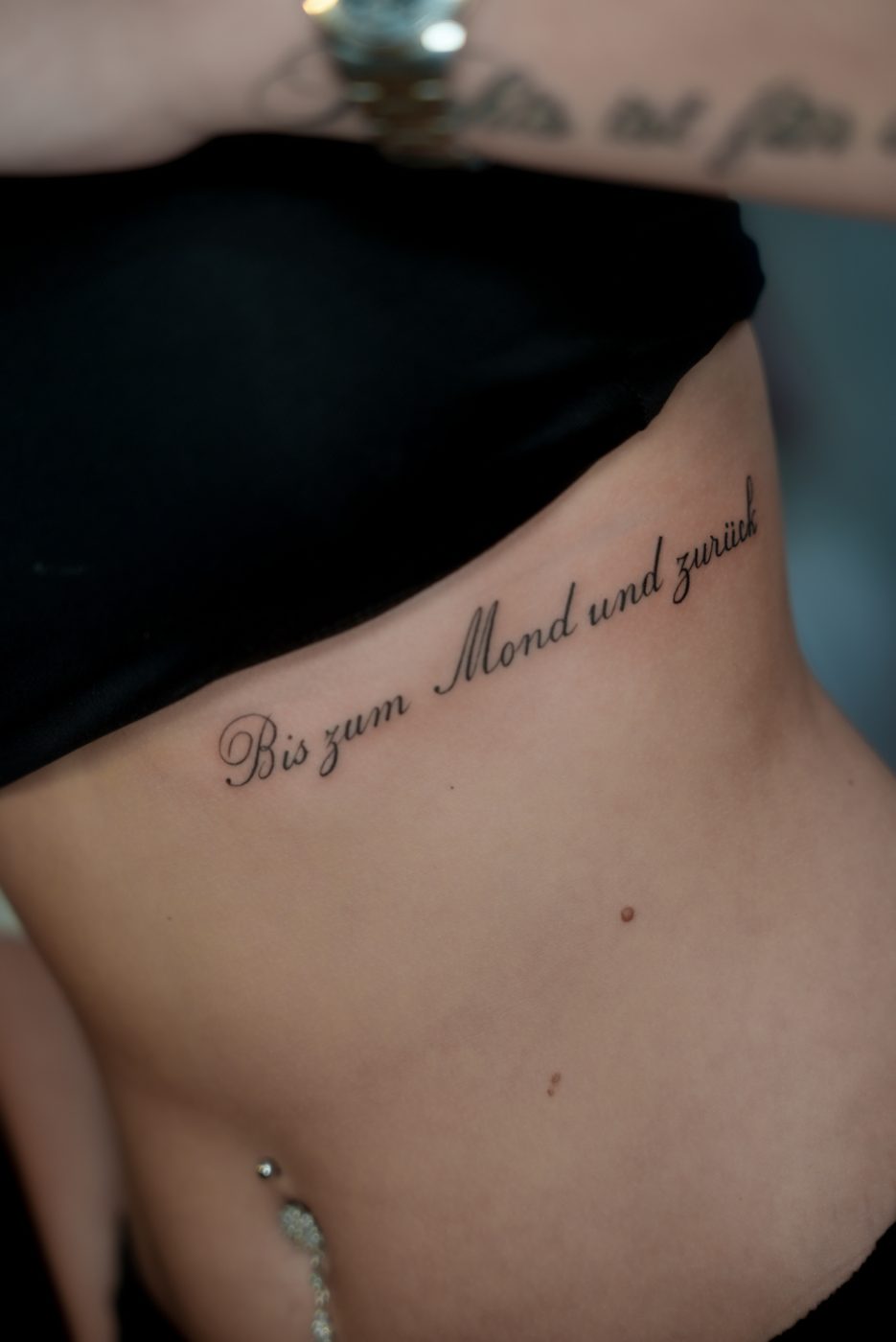 Tattoo work — Lettering