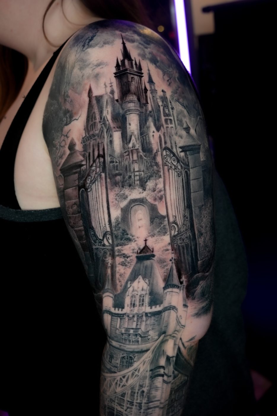 Tattoo work — Black & Grey