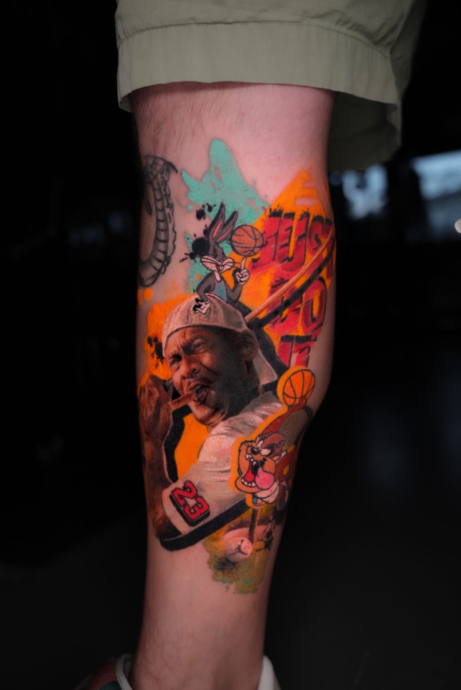 Tattoo work — Colour