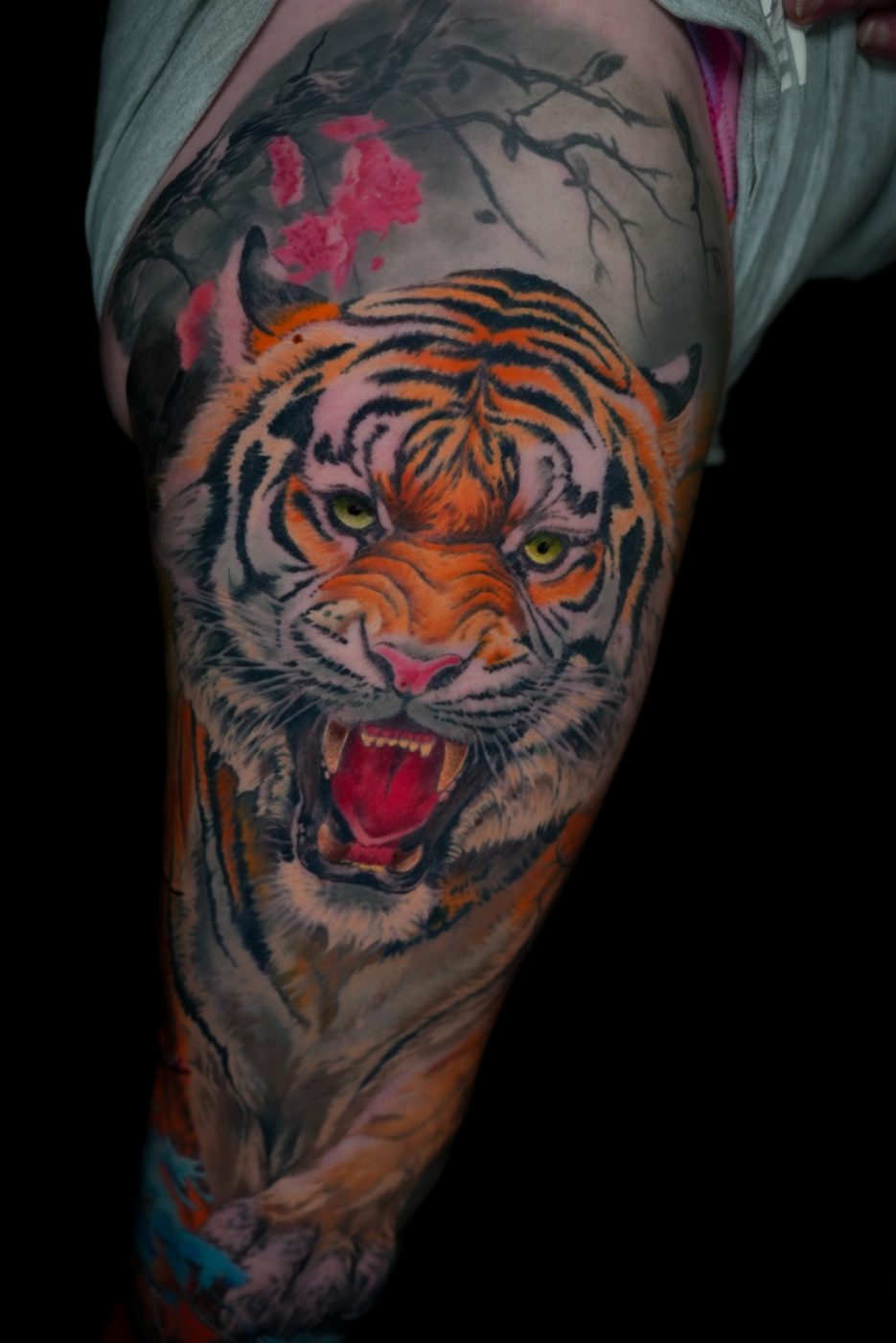 Tattoo work — Colour