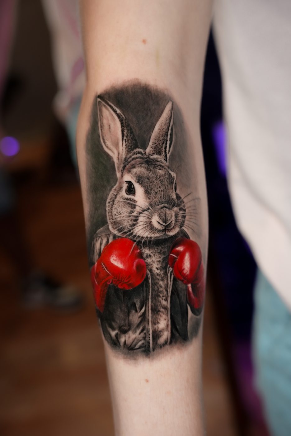 Tattoo work — Colour