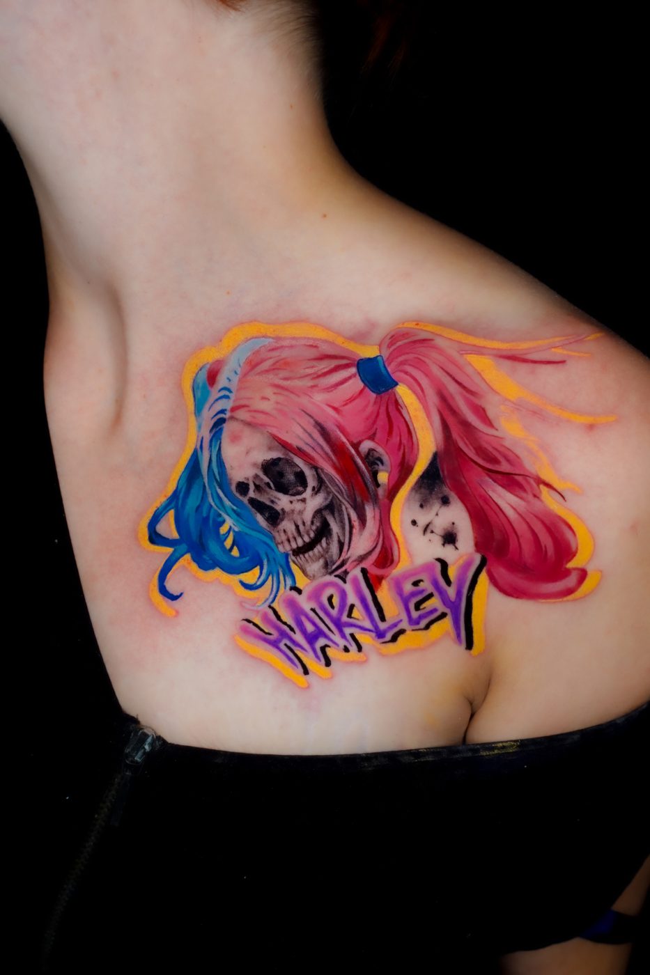 Tattoo work — Colour