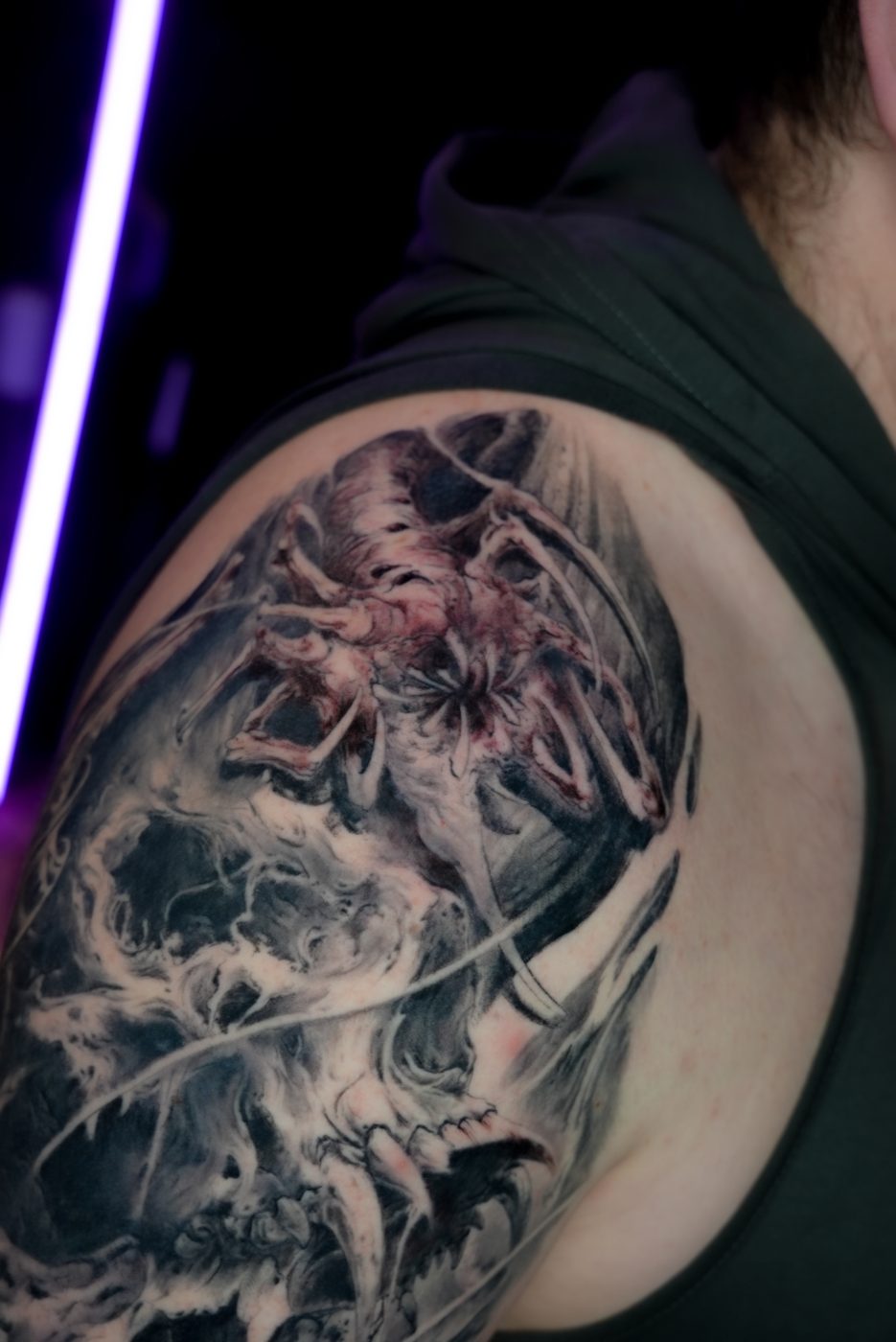 Tattoo work — Black & Grey